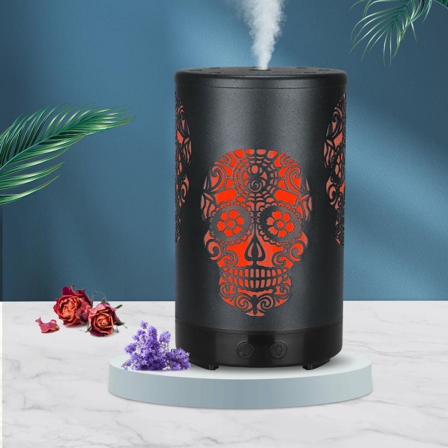 Air Dehumidifiers |   Aroma Diffuser Aromatherapy Ultrasonic Humidifier Essential Oil Purifier Skull Air Dehumidifiers Air Dehumidifiers