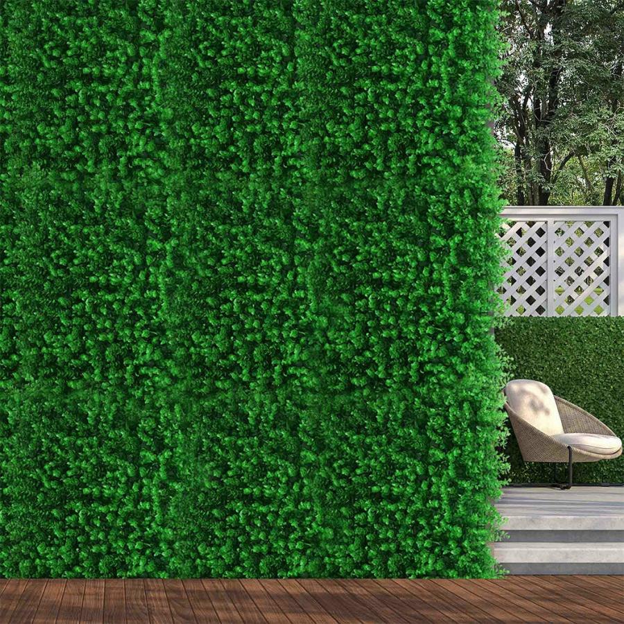 Artificial Plants |   Artificial Boxwood Hedge Fence Fake Vertical Garden 10Pcs Artificial Plants Artificial Plants