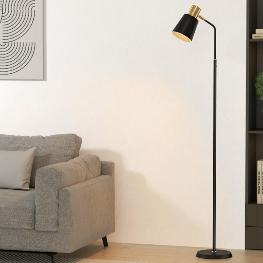 Floor Lamps |   Floor Lamp Led Light Stand Modern Home Living Room Office Reading Black Floor Lamps Floor Lamps