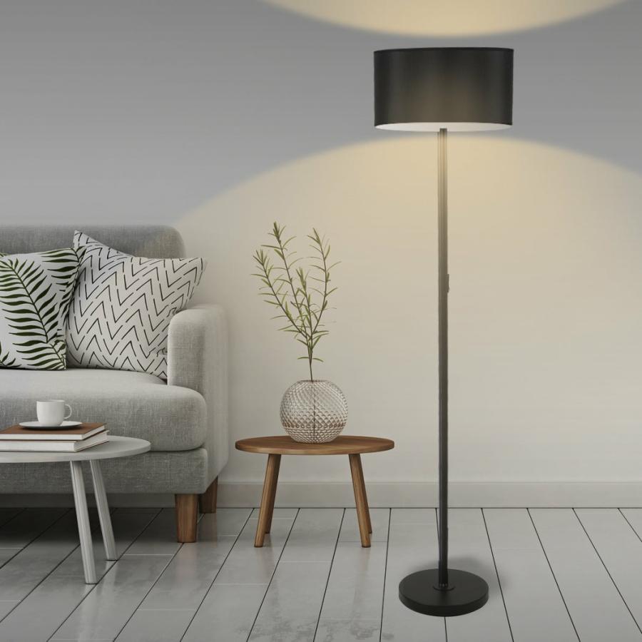 Floor Lamps |   Modern Reading Light Led Floor Lamp Stand Decoration Indoor Classic Linen Fabric Floor Lamps Floor Lamps