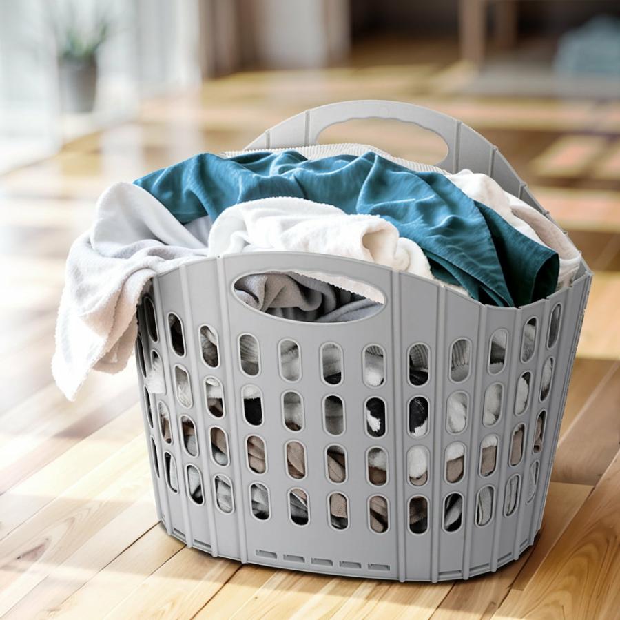 Laundry |   Laundry Basket Hamper Large Foldable Washing Clothes Storage Organiser Kitchen & Laundry Laundry