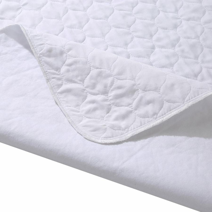 Mattress Protector |   King Set Of 2 Bed Pad Waterproof Bed Protector – White Beddings Mattress Protector