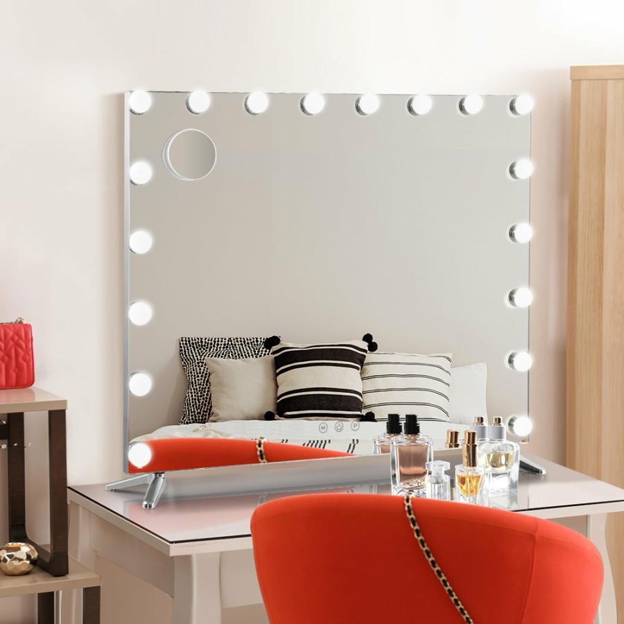 Mirrors |   Bluetooth Makeup Mirror 80X65Cm Hollywood Vanity With Led Light Wall Homeware Mirrors