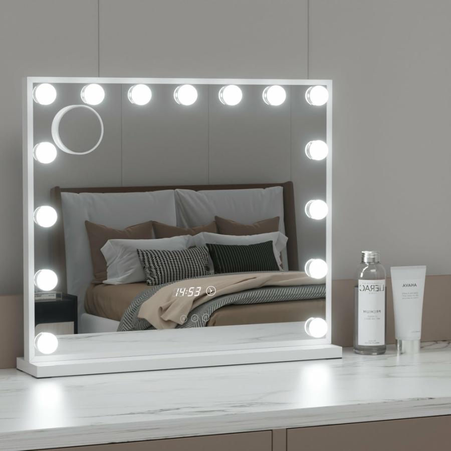 Mirrors |   Makeup Mirror Hollywood 60X52Cm 15 Led Time Homeware Mirrors