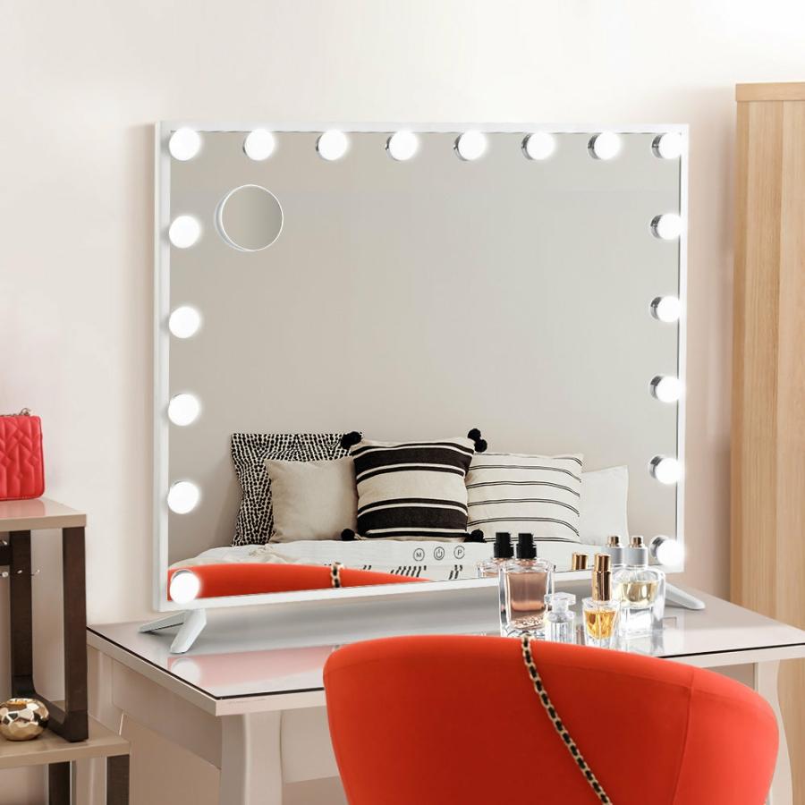 Mirrors |   Makeup Mirror With Light Led Hollywood Vanity Dimmable Wall Mirrors Homeware Mirrors