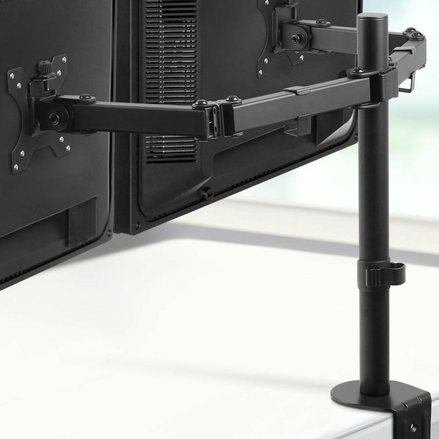 Monitor Arms |   Monitor Arm Mount Dual 32" Black Computer & Tv Accessories Monitor Arms