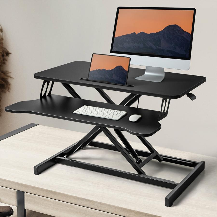 Monitor Stands |   Adjustable Standing Office Desk Riser Height Sit Stand Shelf Computer Computer & Tv Accessories Monitor Stands