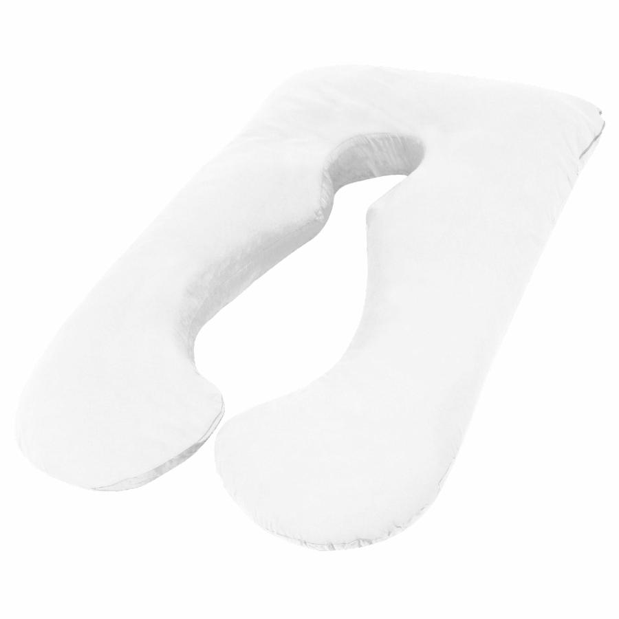 Pillows |   Maternity Pregnancy Nursing Sleeping Body Pillow Pillowcase – White Beddings Pillows