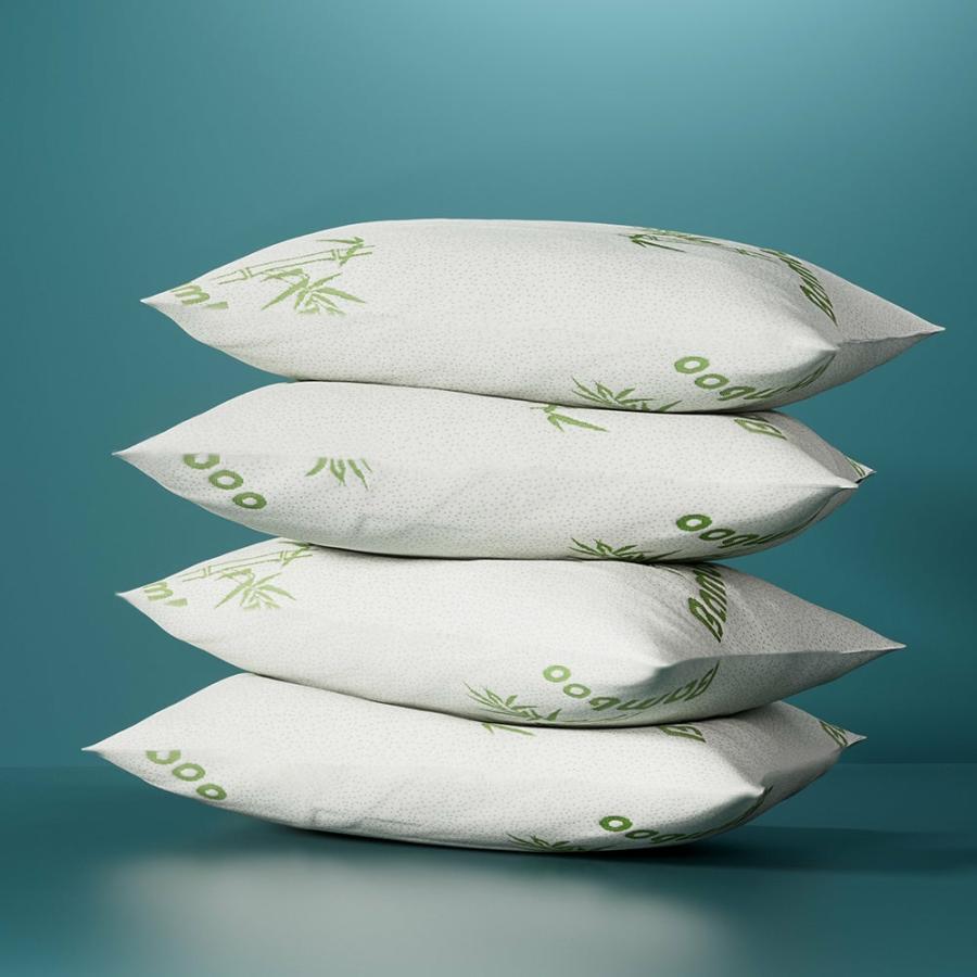 Pillows |   Set Of 4 Bamboo Pillow Family Hotel Beddings Pillows