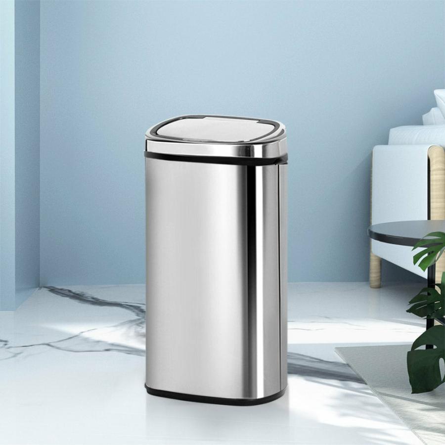 Rubbish Bins |   68L Stainless Steel Motion Sensor Rubbish Bin Kitchen & Laundry Rubbish Bins