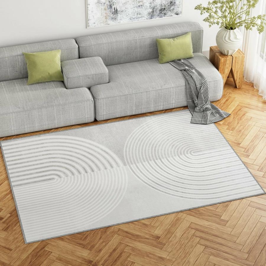 Rugs |   Seraphiel 160X230Cm Floor Rugs Washable Area Mat Large Carpet Faux Rabbit Fur – Grey Rugs Rugs