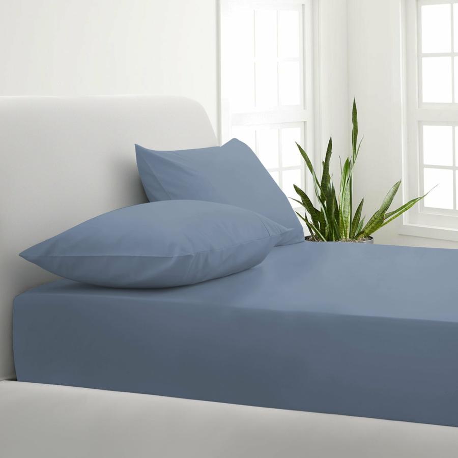 Sheets |   Double 1000 Thread Count Cotton Blend Combo Set – Blue Fog Beddings Sheets