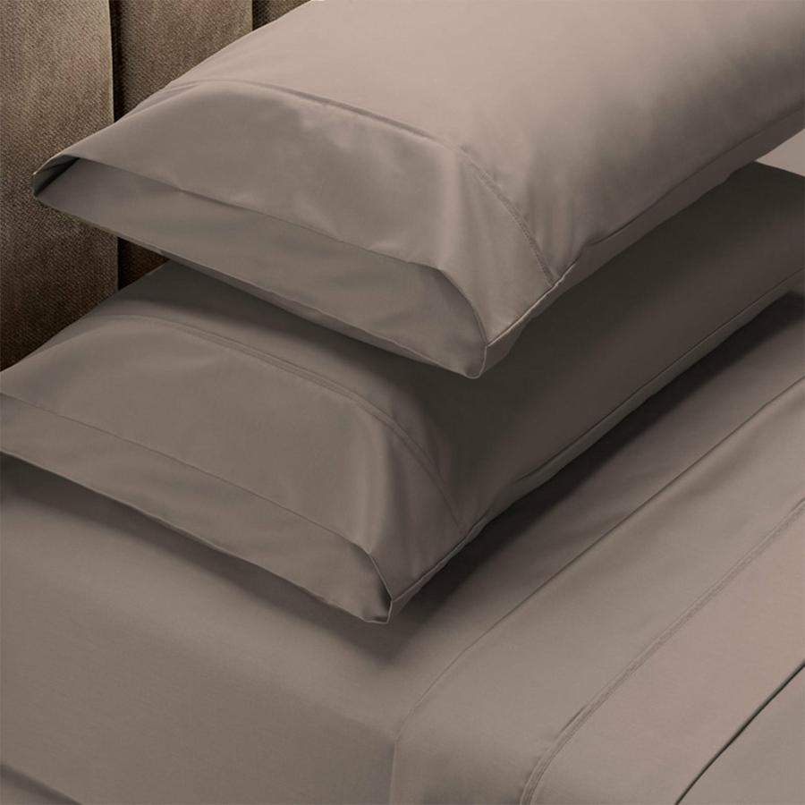 Sheets |   King 1500Tc Pure Soft Cotton Blend Flat & Fitted Sheet Set – Stone Beddings Sheets