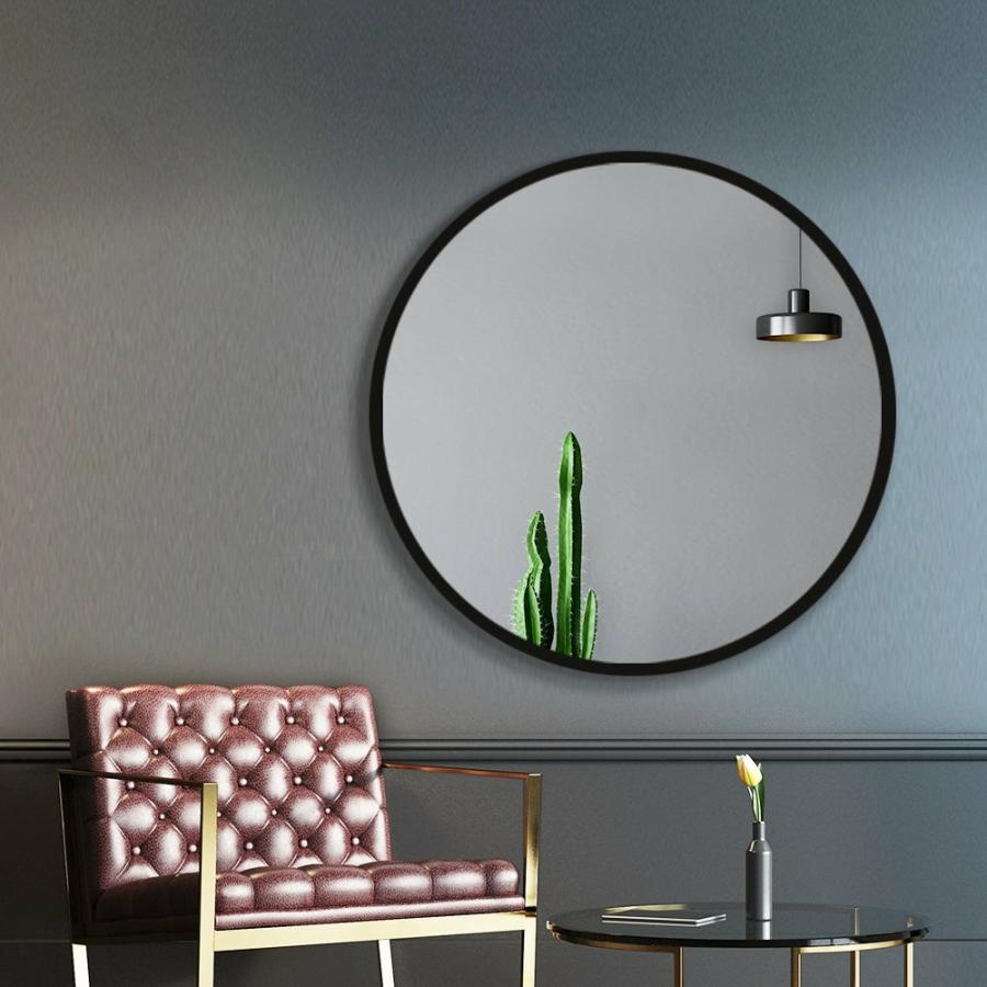 Mirrors |   70Cm Round Wall Mirror Bathroom Makeup Mirror Homeware Mirrors