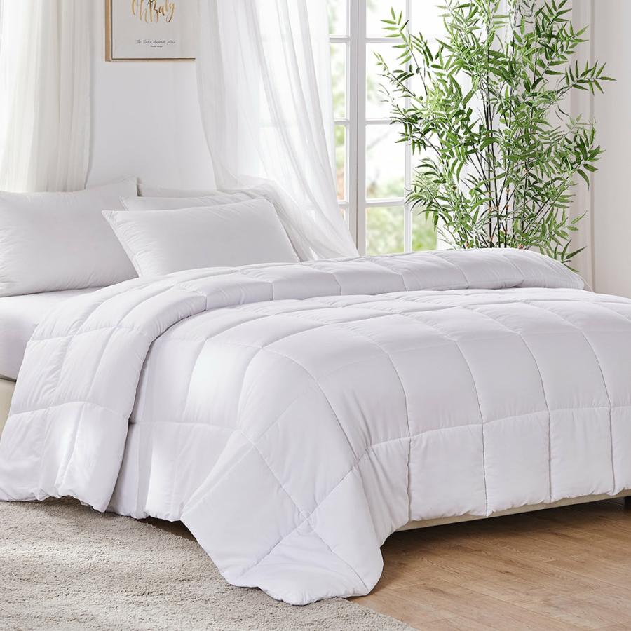 Quilts |   Double 700Gsm Quilts Bamboo Quilt Winter All Season Bedding Duvet Doona – White Beddings Quilts