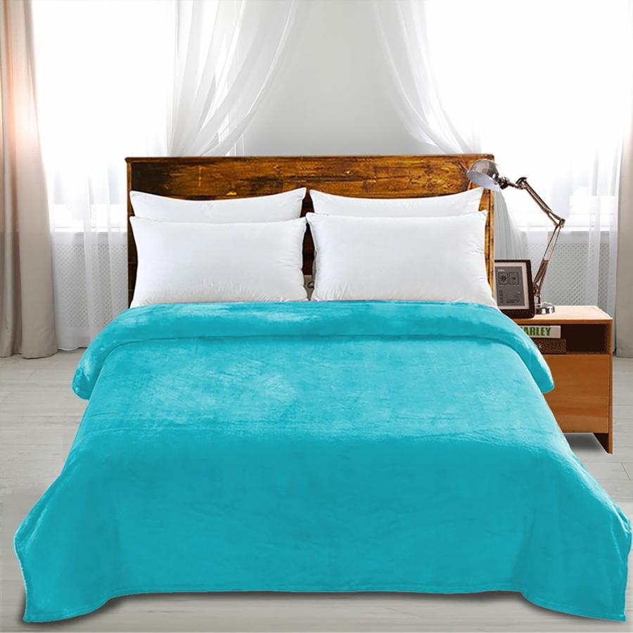 Blankets |   Waylon Throw Ultra-Soft Blanket 320Gsm 220X160Cm Warm – Teal Beddings Blankets